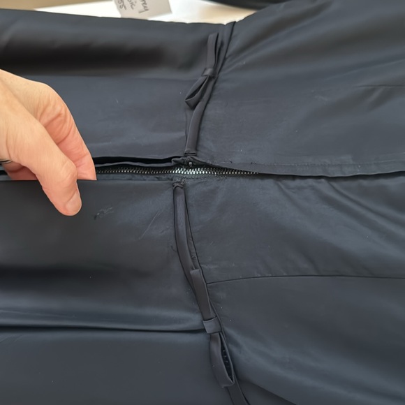 Vintage 1955 Leslie Fay original Audrey Hepburn classic cocktail dress S - Picture 3 of 11